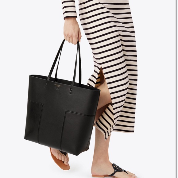 ⛔️SOLD⛔️Beautiful Tory Burch leather large Tote - Picture 4 of 7